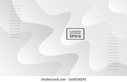 Modern abstract white background illustration