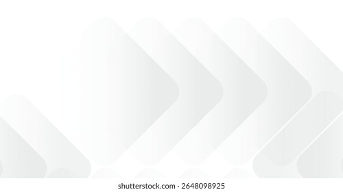 Fundo branco abstrato moderno com formas geométricas arredondadas para projetos de design elegantes, adequado para tecnologia e temas minimalistas, limpo e versátil