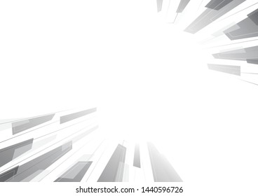 modern abstract white and gray background