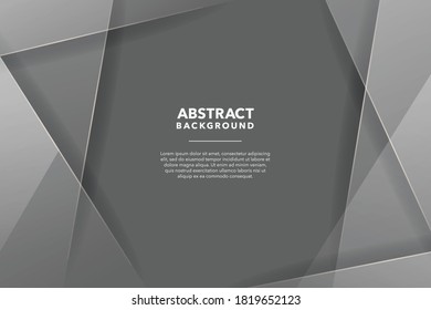 modern abstract white gray background design