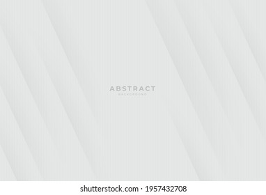 Modern abstract white and gray background vector. Elegant concept design. minimal concept vector illustration subtle design