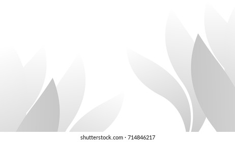 Modern Abstract White and Gray Vector Backgrounds