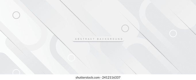 Modern abstract white and grey background. Minimal geometric white light background.vector ilustration
