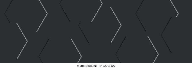 Modern abstract white hexagon shape background. Elegant overlay pattern of geometric shapes with light shadows. for wallpapers, covers, posters, banners, brochures, presentations, websites. vector