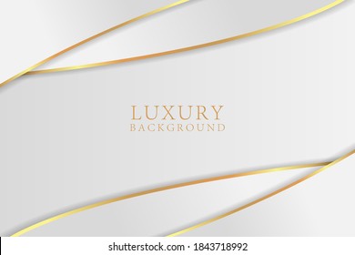 Modern abstract white luxury background