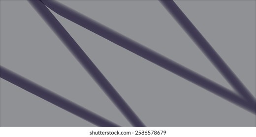 modern abstract wide banner background with arrow shapes and lines. Gray-blue color gradient vector illustration.