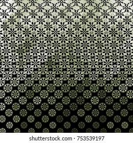 Modern abstract winter background with snowflakes. Design element for brochure, advertisements, flyer, greetings cards, web and other graphic designer works. Vector clip art.