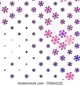 Modern abstract winter background with snowflakes. Design element for brochure, advertisements, flyer, greetings cards, web and other graphic designer works. Vector clip art.