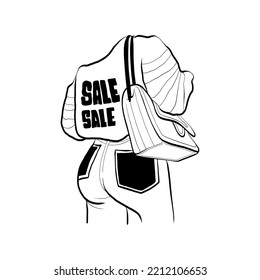 Modern abstract women. Minimalism concept. Female body, fashion. Matisse style. . Contemporary silhouette of woman. Hand drawn trendy vector posters, illustrations for print.