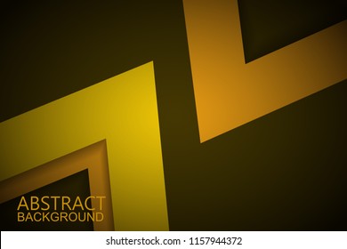 Modern abstract yellow background 