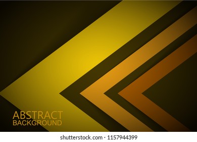 Modern abstract yellow background 