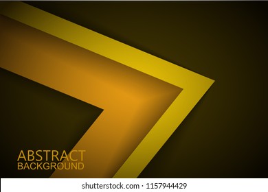 Modern abstract yellow background 