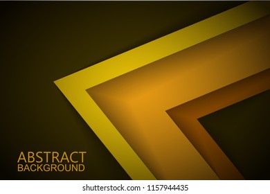 Modern abstract yellow background 