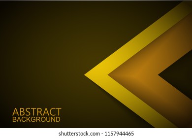 Modern abstract yellow background 