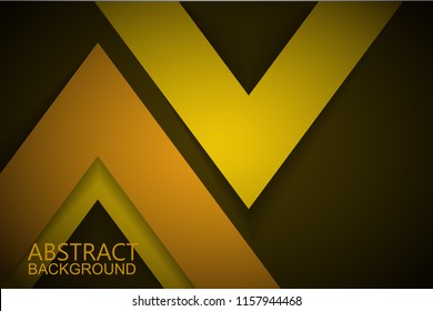 Modern abstract yellow background 