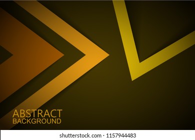 Modern abstract yellow background 
