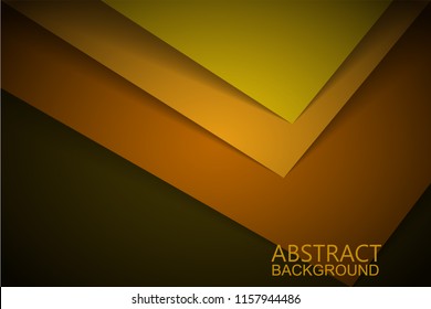 Modern abstract yellow background 