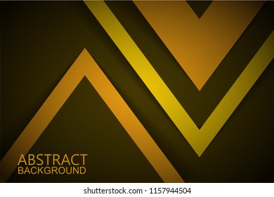 Modern abstract yellow background 