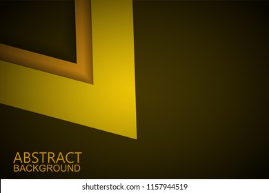 Modern abstract yellow background 