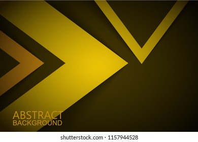 Modern abstract yellow background 
