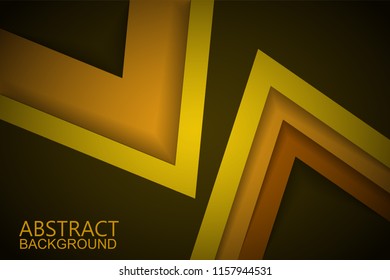 Modern abstract yellow background 