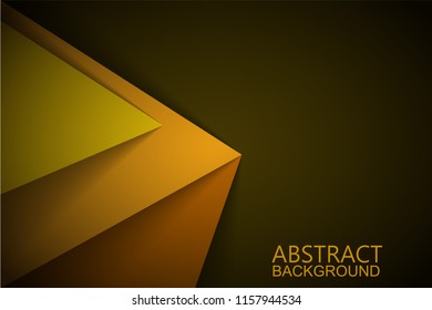 Modern abstract yellow background 
