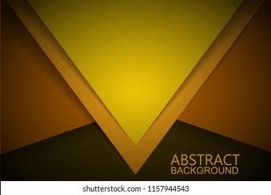 Modern abstract yellow background 