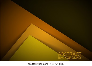 Modern abstract yellow background 