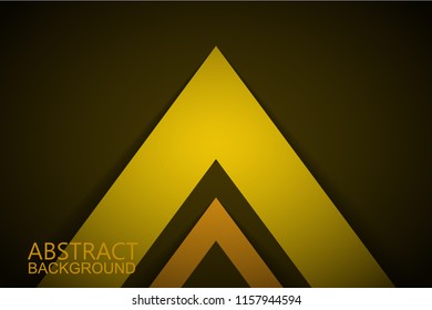 Modern abstract yellow background 