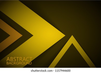 Modern abstract yellow background 