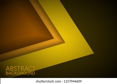 Modern abstract yellow background 