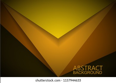 Modern abstract yellow background 