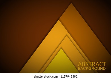 Modern abstract yellow background  
