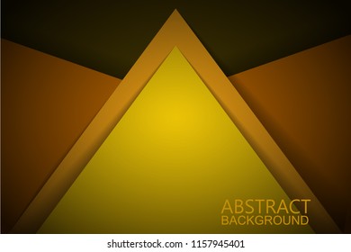 Modern abstract yellow background  