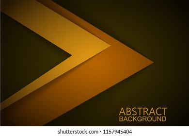 Modern abstract yellow background  
