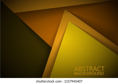 Modern abstract yellow background  