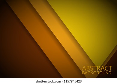 Modern abstract yellow background  