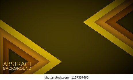 Modern abstract yellow background 