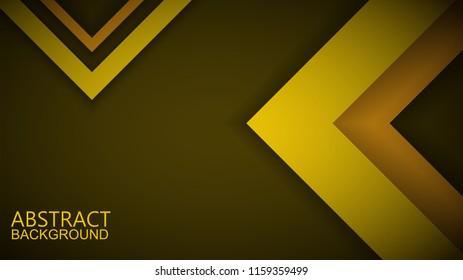 Modern abstract yellow background 