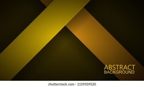 Modern abstract yellow background 