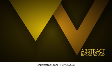 Modern abstract yellow background 