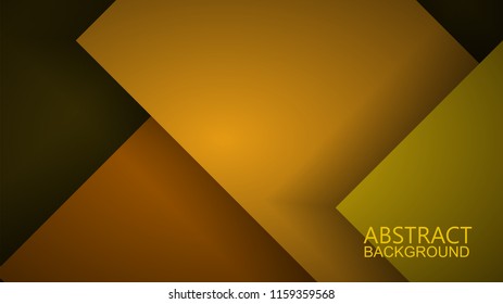 Modern abstract yellow background 
