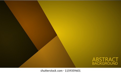 Modern abstract yellow background 
