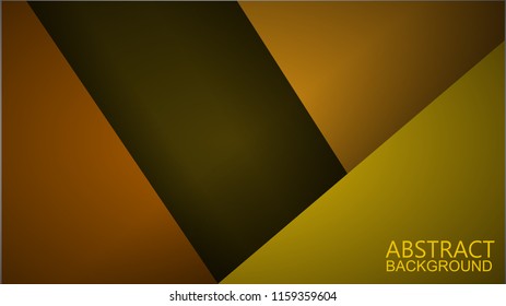 Modern abstract yellow background 