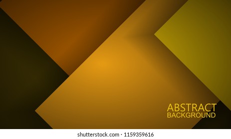 Modern abstract yellow background 