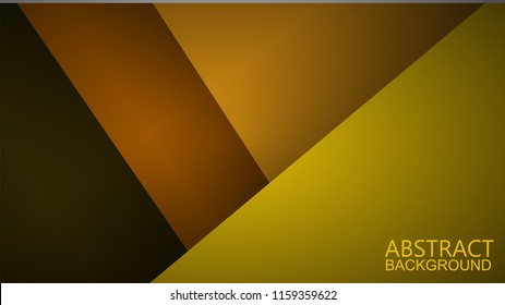 Modern abstract yellow background 