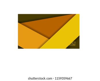 Modern abstract yellow background 