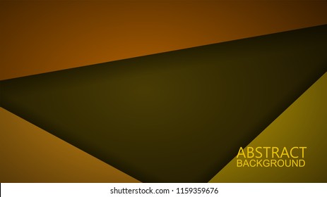 Modern abstract yellow background 
