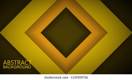 Modern abstract yellow background 