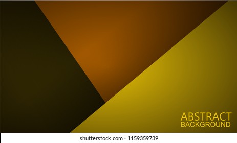 Modern abstract yellow background 